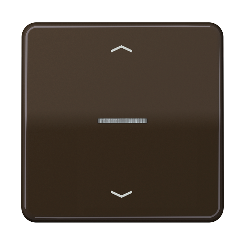 JUNG Клавиша для одинарной кнопки BCU коричневая
